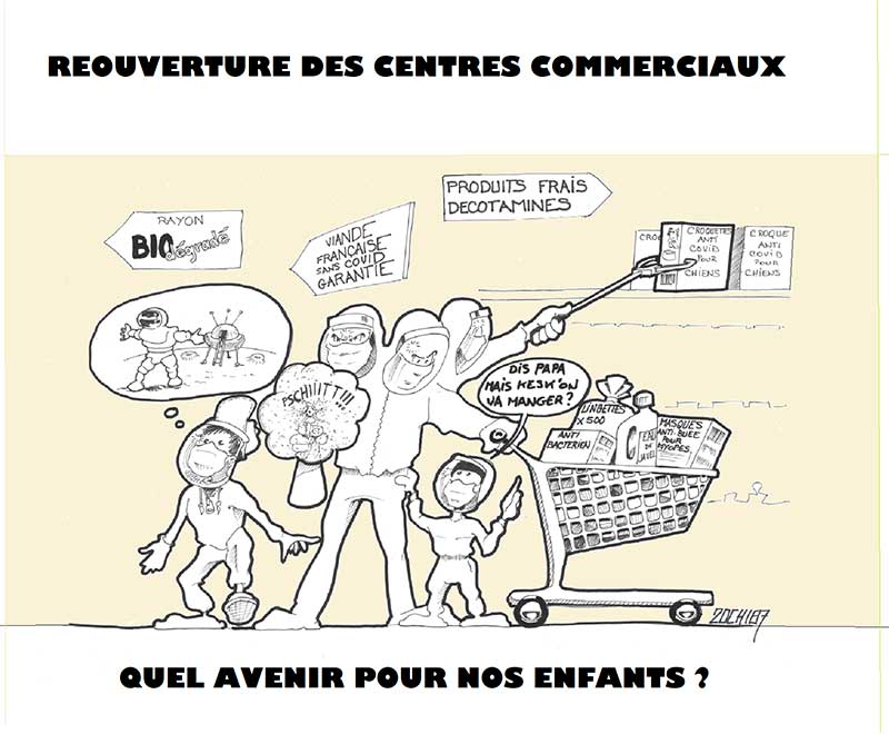 COVID - Réouverture des Centres Commerciaux